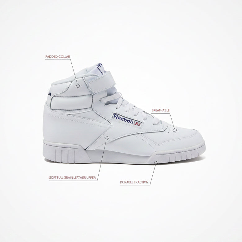Мъжки кожени кецове Reebok EX-O-FIT HI