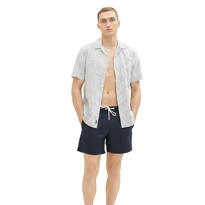 Мъжки плувни шорти Tom Tailor Swim, Navy blue