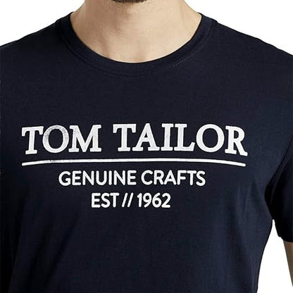 Мъжка тениска TOM TAILOR, Navy blue