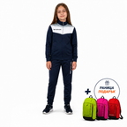 Детски екип GIVOVA CAMPO, Navy blue/Light gray/White