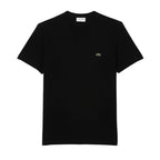 Мъжка тениска Lacoste Regular Fit, Черна