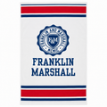 Плажна кърпа двулицева Franklin & Marshall, Бял