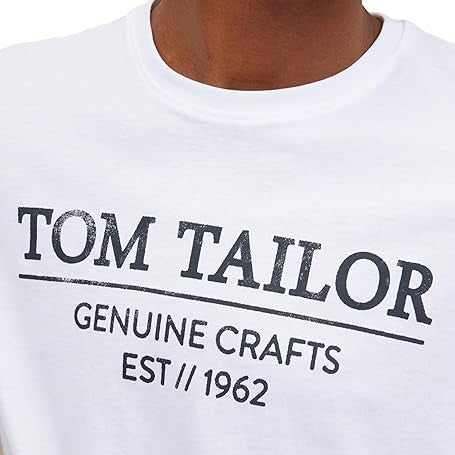 Мъжка тениска TOM TAILOR, White