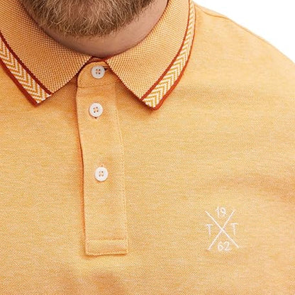 Мъжка тениска TOM TAILOR Regular Fit, Orange