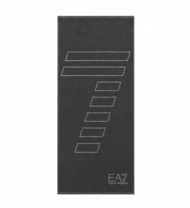 Плажна кърпа EA7 Emporio Armani, Тъмно сив