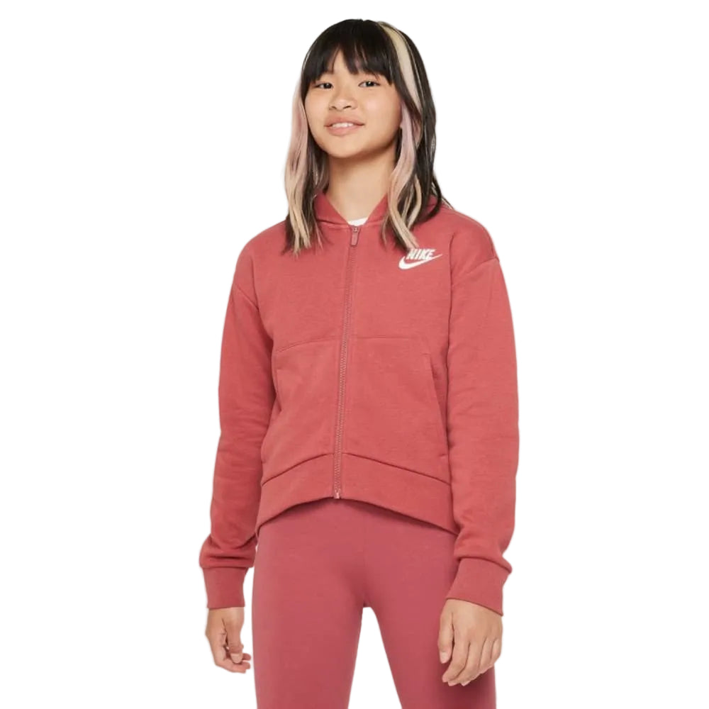Детски суитшърт с цип Nike Club Fleece