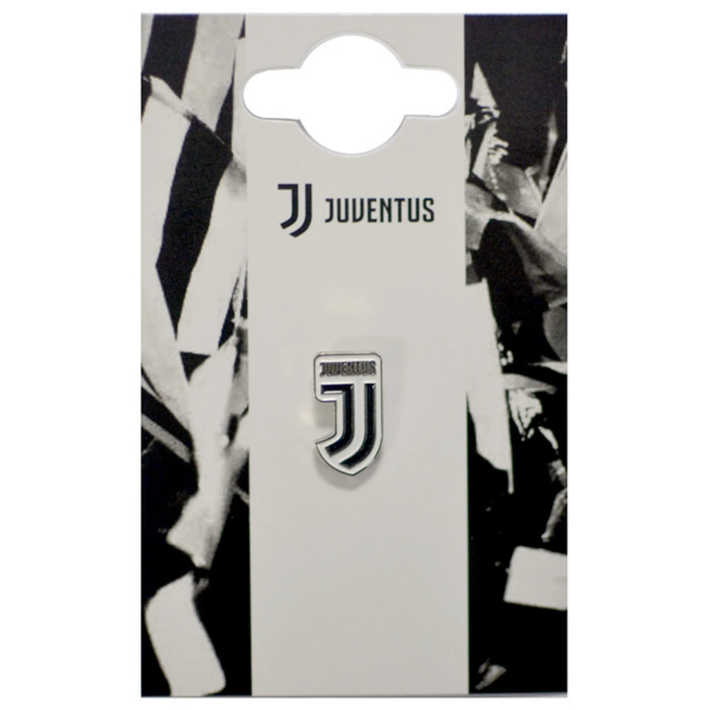 Официална Значка с Емблемата на Juventus FC– Бял/Черен