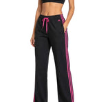 Partea de jos pentru femei Adidas negru/roz
