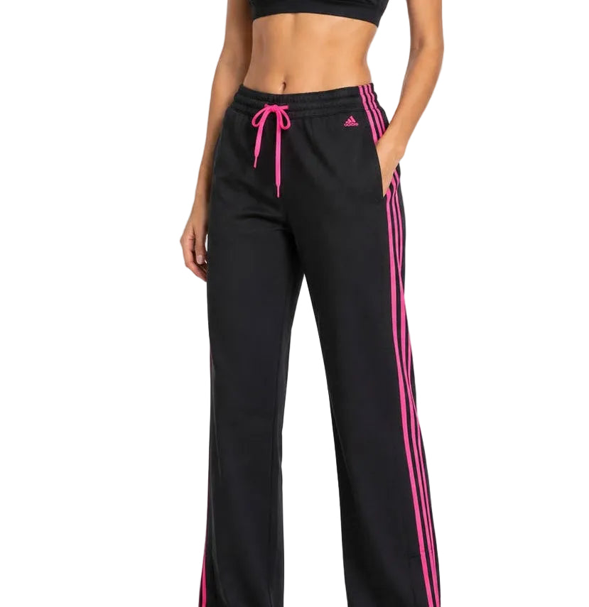 Partea de jos pentru femei Adidas negru/roz