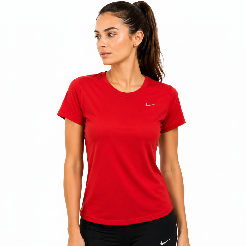 Дамска тениска Nike Dri-FIT, red