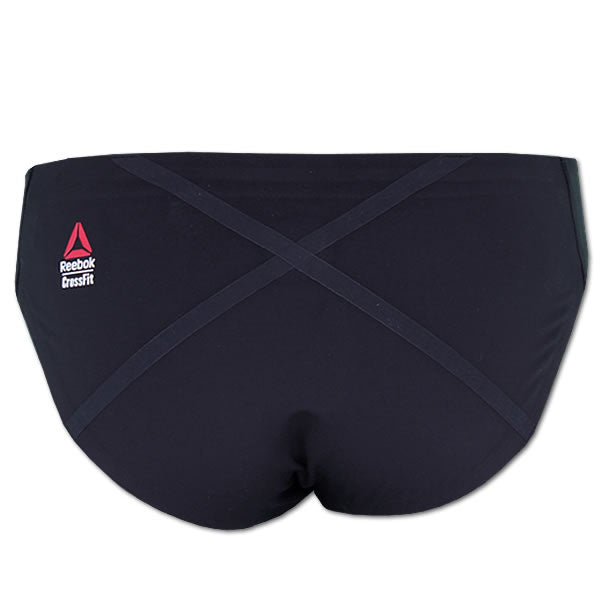 Дамско долнище за бански костюм Reebok CrossFit Paddle Brief Black