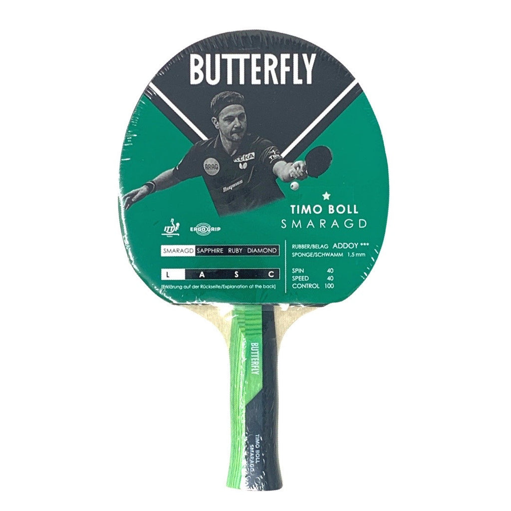 Хилка за тенис на маса Butterfly Timo Boll Smaragd 1 Star