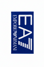 Плажна кърпа EA7 Emporio Armani, Син