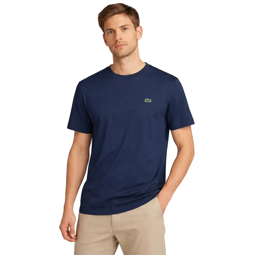 Мъжка тениска Lacoste Regular Fit, Navy blue