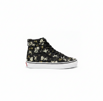 Юношески високи кецове Vans Sk8-Hi Zip (Черни с анимационен принт)