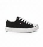 Юношески кецове Tommy Hilfiger Low Cut Lace-Up Sneaker Black