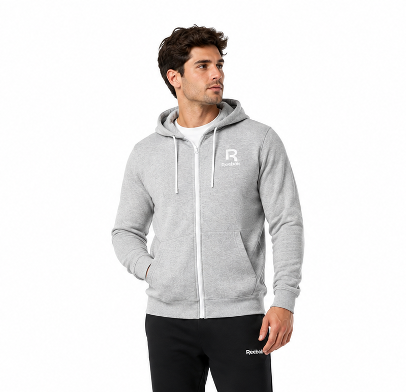 Мъжки суитшърт Reebok FT FZ Hoody