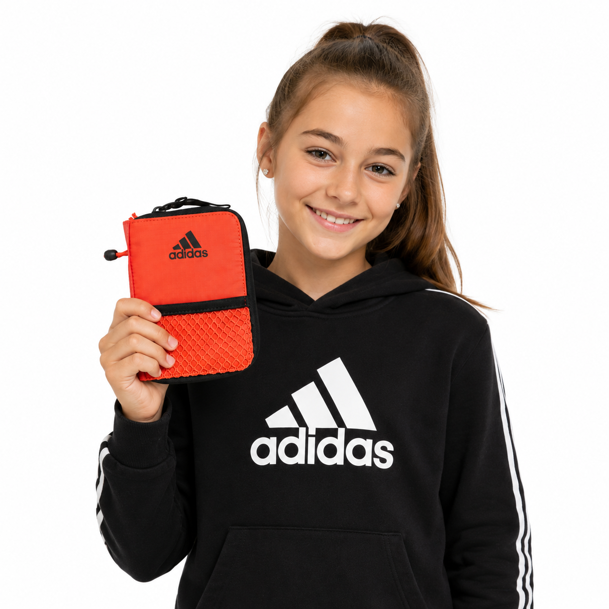 Спортно портмоне Adidas, електриково розово