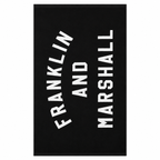 Плажна кърпа Franklin & Marshall, Черен