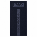 Плажна кърпа с качулка EA7 Emporio Armani, Тъмно син