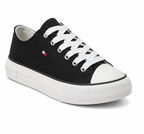 Юношески кецове Tommy Hilfiger Low Cut Lace-Up Sneaker Black