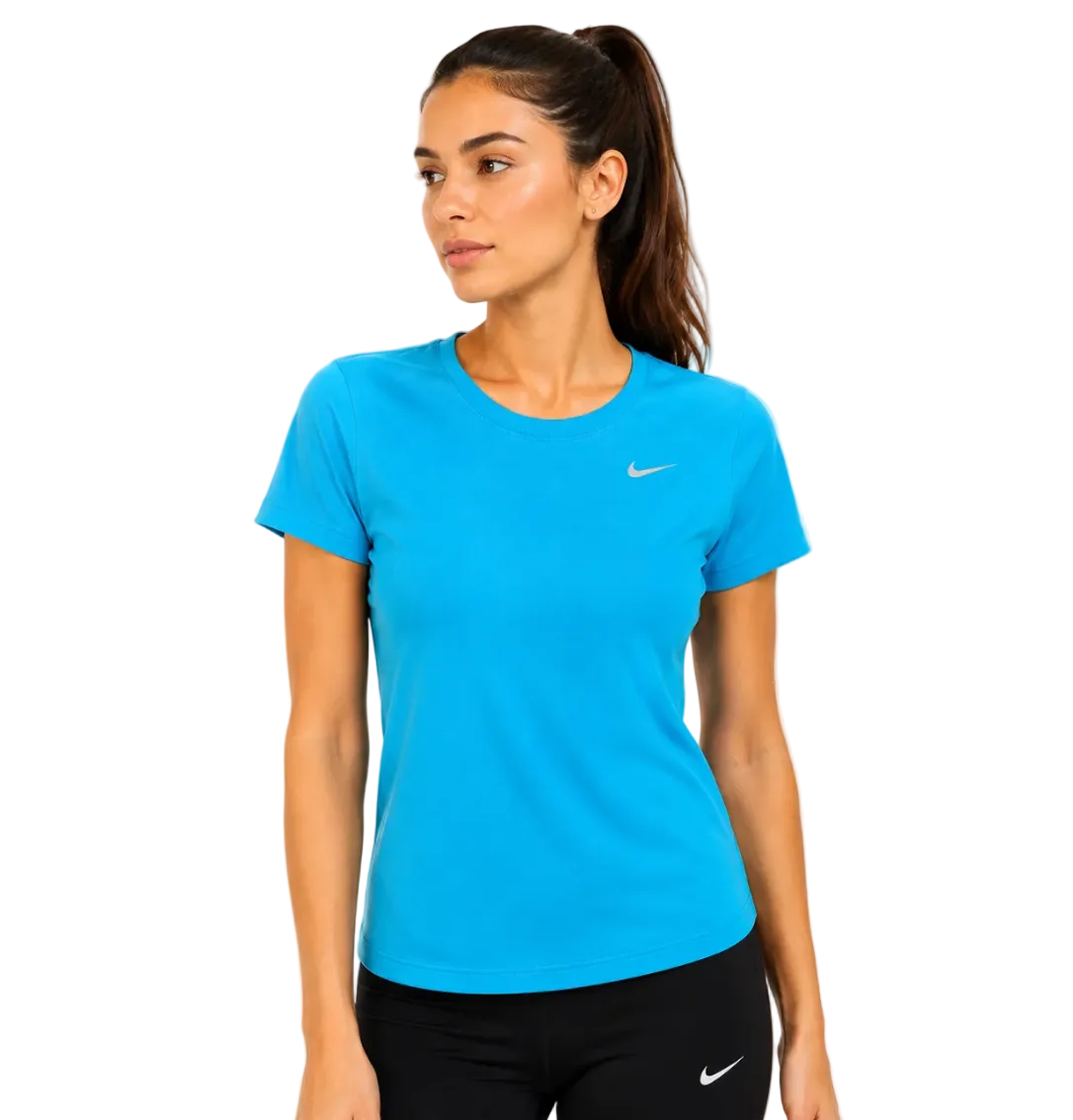 Дамска тениска Nike Dri-FIT light blue