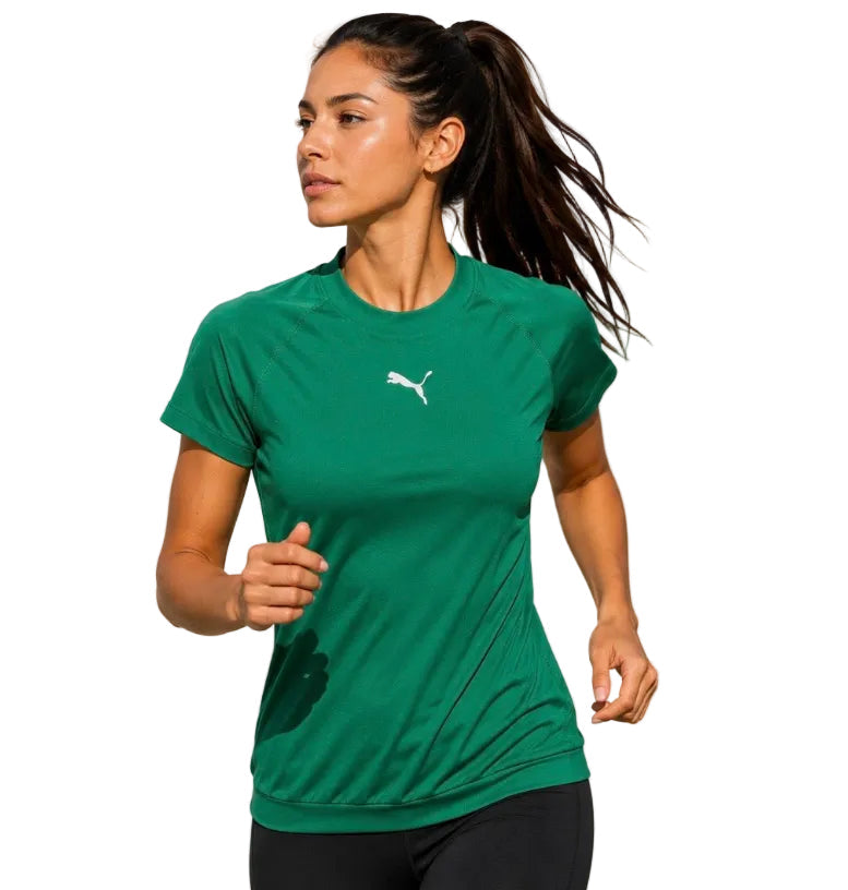 Дамска тениска Puma Bodywear Shirt power green
