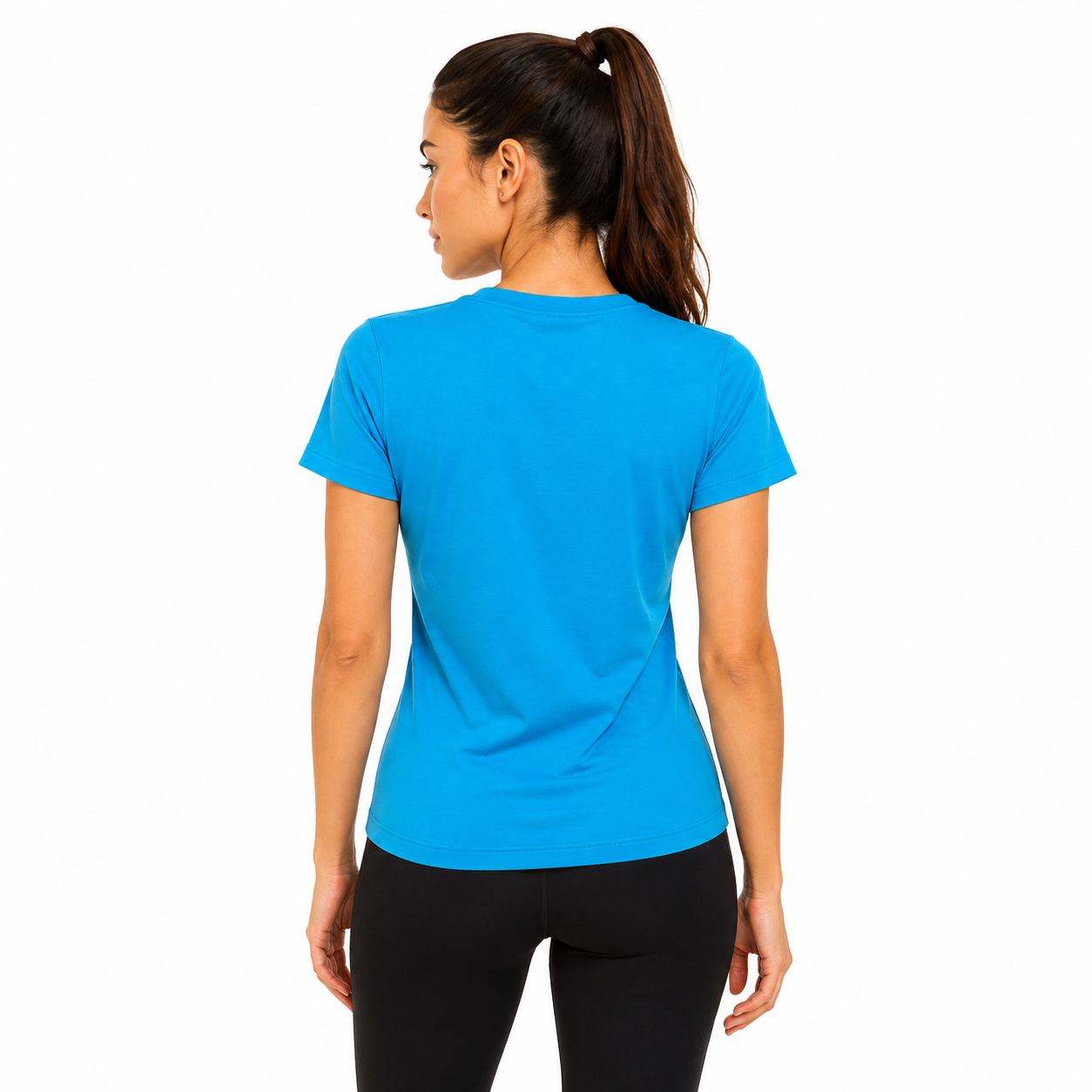 Дамска тениска Nike Dri-FIT light blue