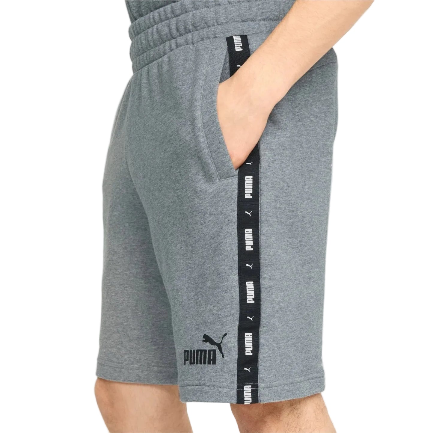 Мъжки къси панталони Puma ESS+ Tape, Gray