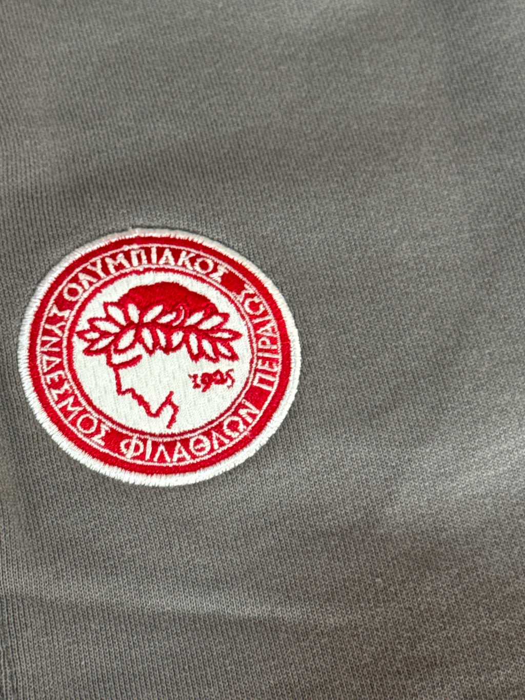Pantaloni scurți copii Puma Olympiacos FC, Gri închis