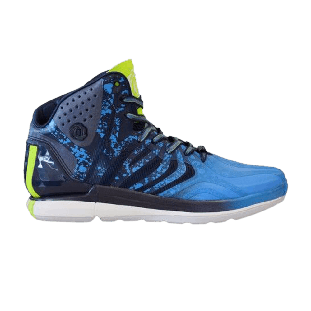 Баскетболни обувки Adidas D Rose 4.5 'Navy Solar Slime'