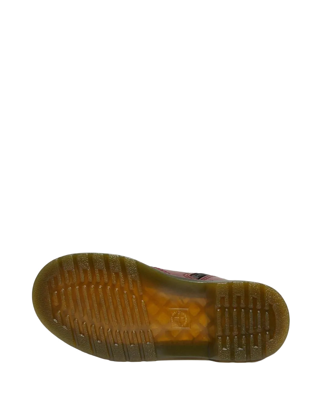 Детски боти Dr. Martens Junior 1460 Softy T Leather Lace Up Boots Бордо
