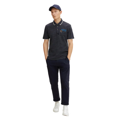 Мъжка тениска TOM TAILOR Regular Fit, Navy/Gray