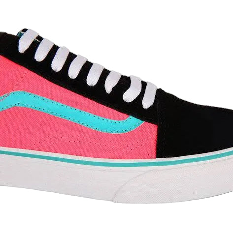 Дамски кецове Vans U OLD SKOOL (BRITE) Black/Neon Pinк