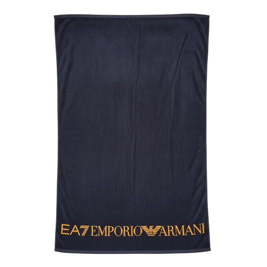 Плажната кърпа EA7 Emporio Armani, Тъмно син