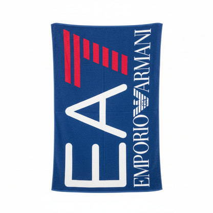 Плажна кърпа EA7 Emporio Armani, Син