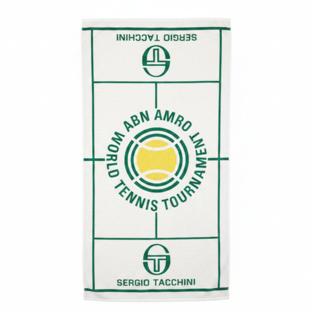 Плажна кърпа Sergio Tacchini, Бял