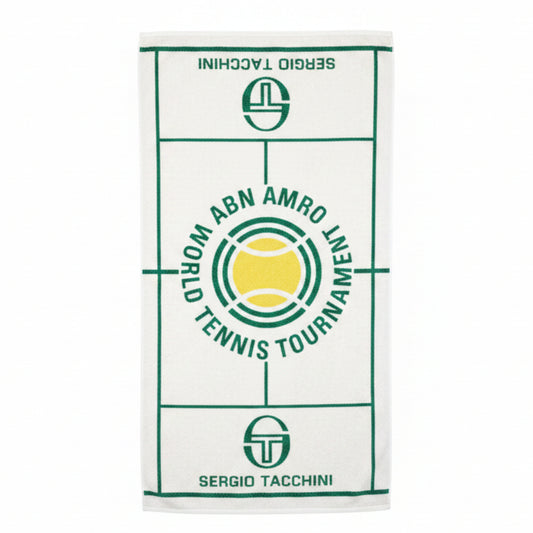 Плажна кърпа Sergio Tacchini, Бял