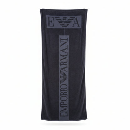 Плажна кърпа EA7 Emporio Armani, Тъмно син