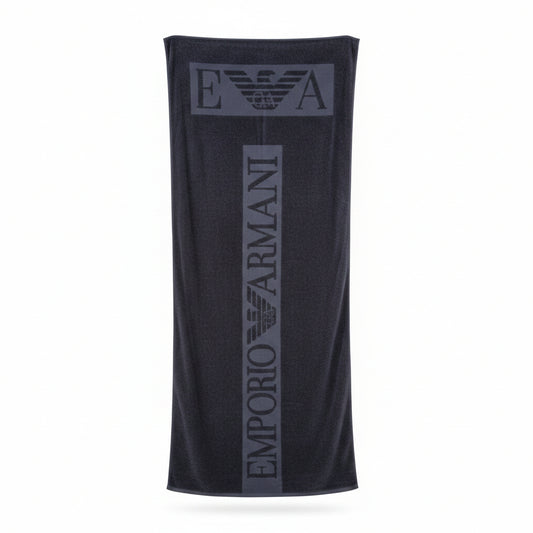 Плажна кърпа EA7 Emporio Armani, Тъмно син