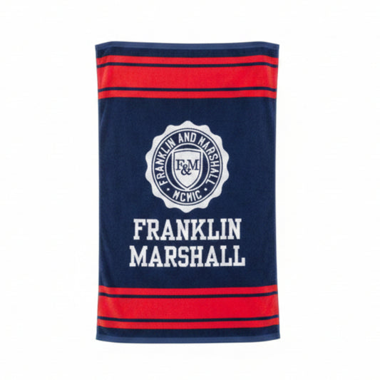 Плажна кърпа Franklin & Marshall, Тъмно син