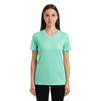 Дамска тениска Umbro England Kit V Neck SS Base Layer