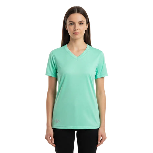 Дамска тениска Umbro England Kit V Neck SS Base Layer