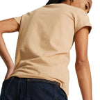 Tricou de damă Puma Essential Logo, Maro deschis
