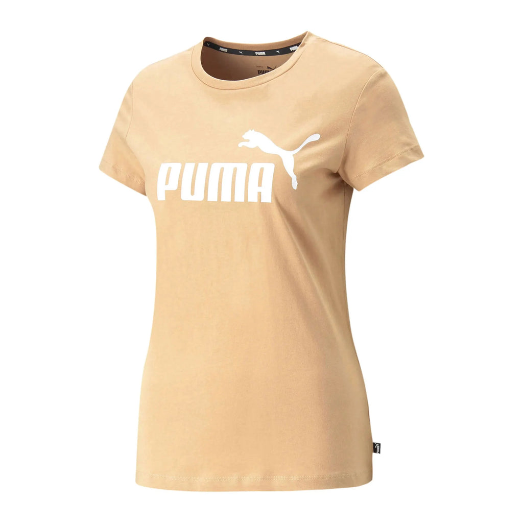 Tricou de damă Puma Essential Logo, Maro deschis