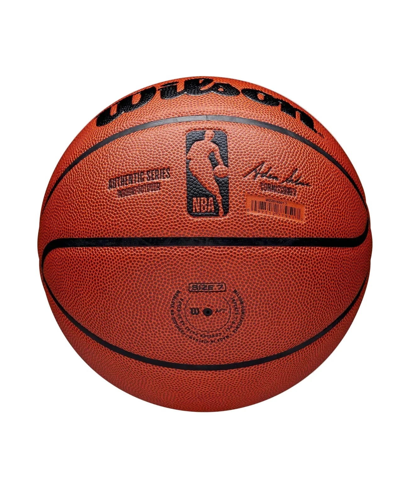 Баскетболна топка-Wilson NBA Authentic Indoor/Outdoor