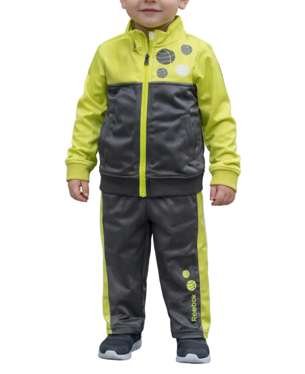 Детски екип Reebok limeade