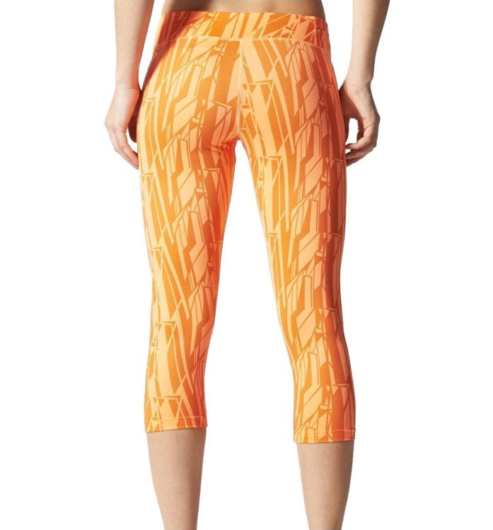 Дамски 3/4 спортен клин Adidas Ult AOP 3/4 GA1
