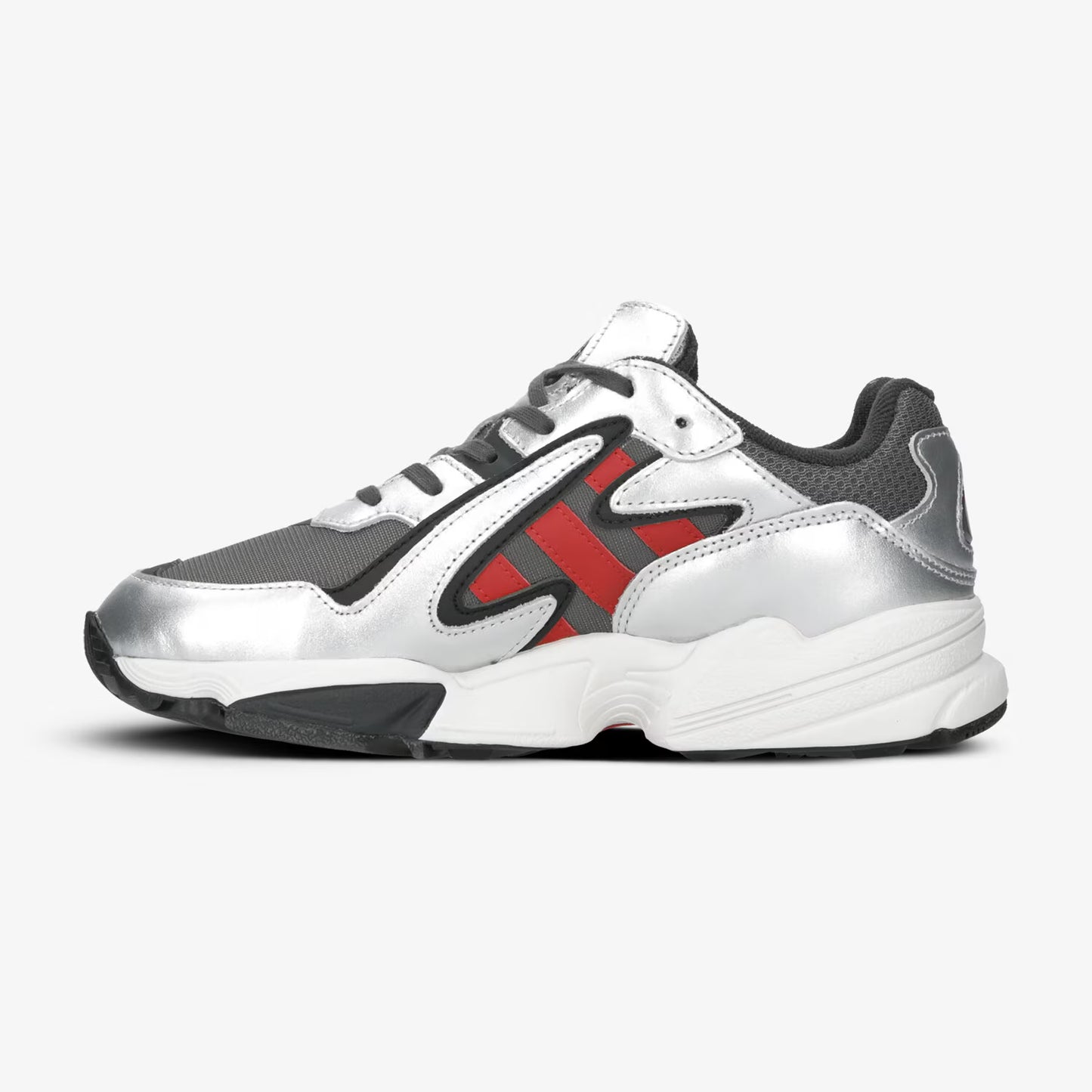 Маратонки Аdidas Yung-96 Chasm 'Silver Metallic Scarlet'