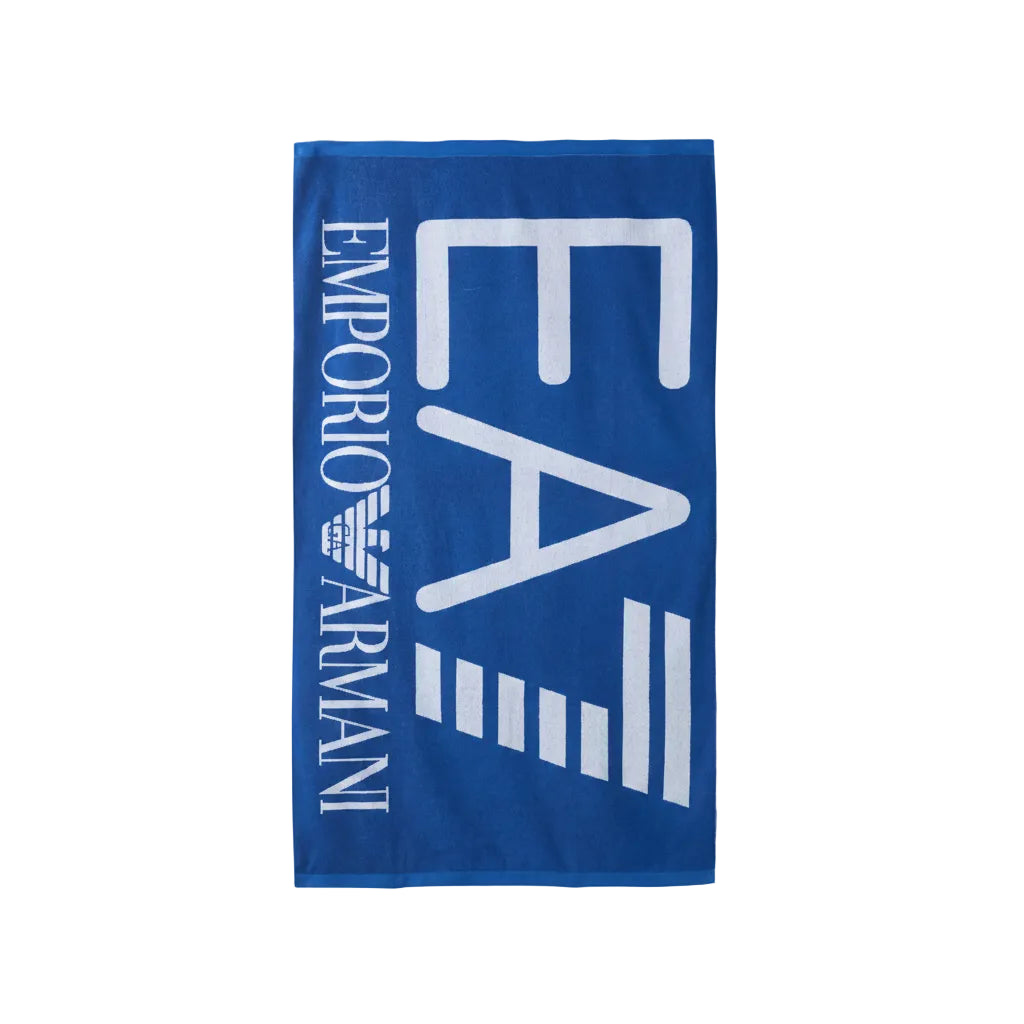 Плажна кърпа EA7 Emporio Armani, Син